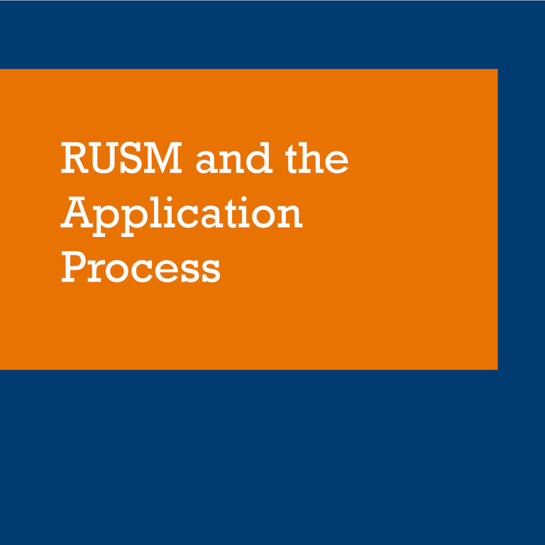 RUSM and the Application Process thumbnail
