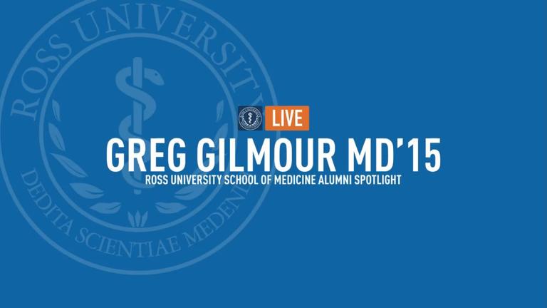 Facebook Live with Greg Gilmour MD'15 - PM&R