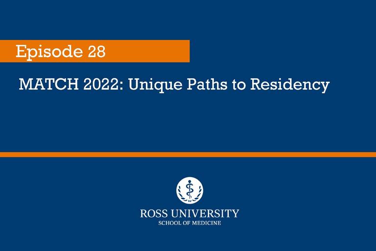 Episode 28 MATCH 2022: Unique Paths to Residency 