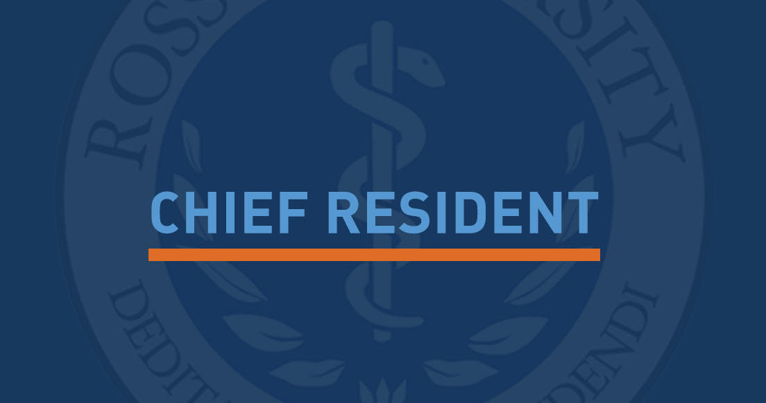 Chief Resident Banner