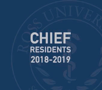 Graphic text of "Chief Residents 2018-2019"