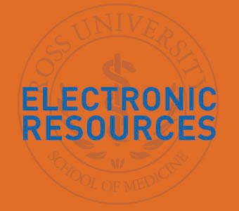 Graphic text of "Electronic Resources"