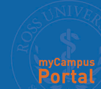 Graphic text of "myCampus portal"