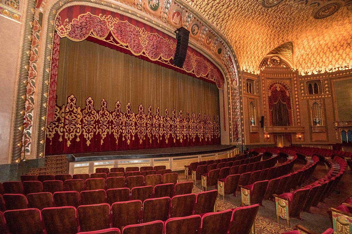 Inside view of theatre