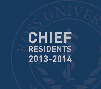 Graphic text of "Chief Residents 2013-2014"