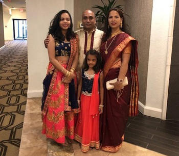 Pranaya Mishra Family