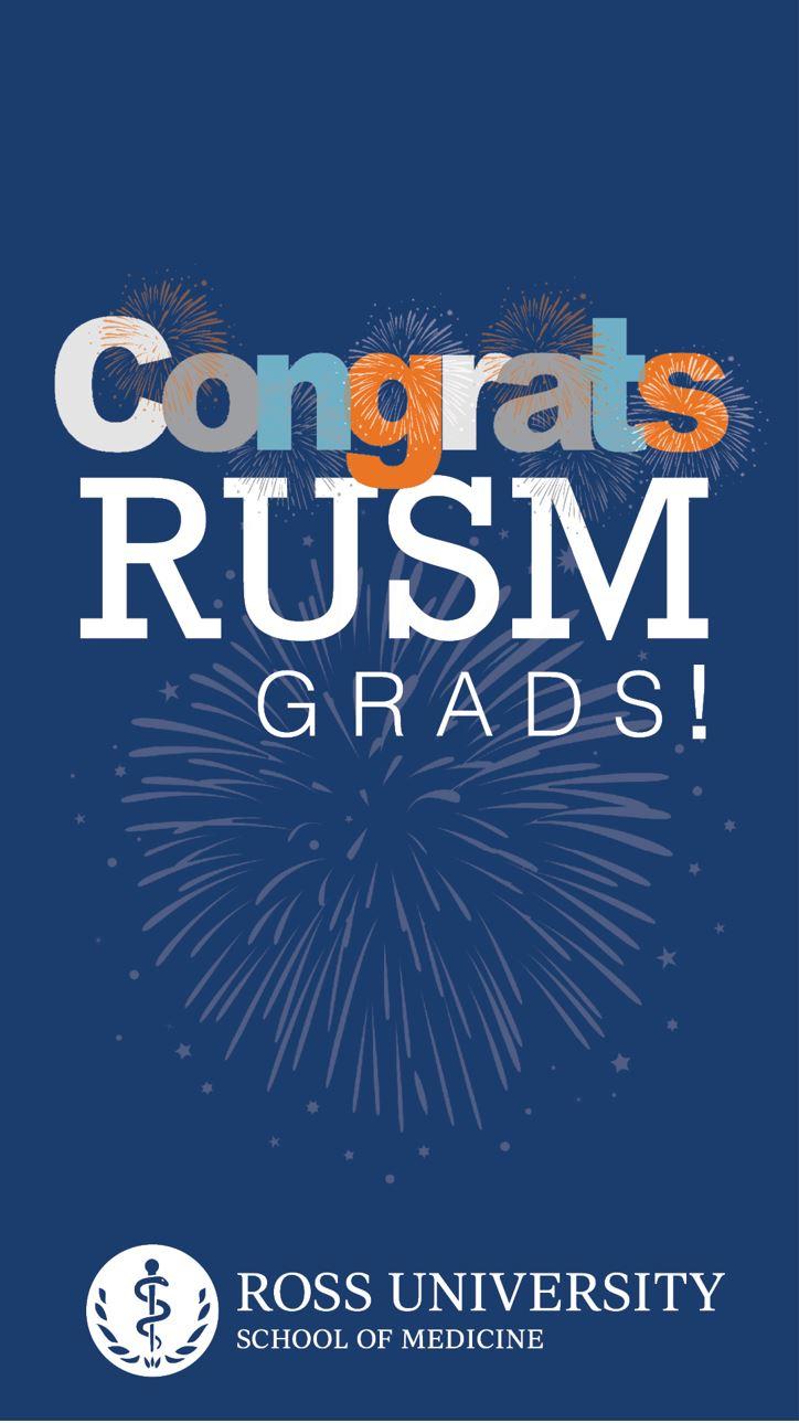 Congrats RUSM Grads!