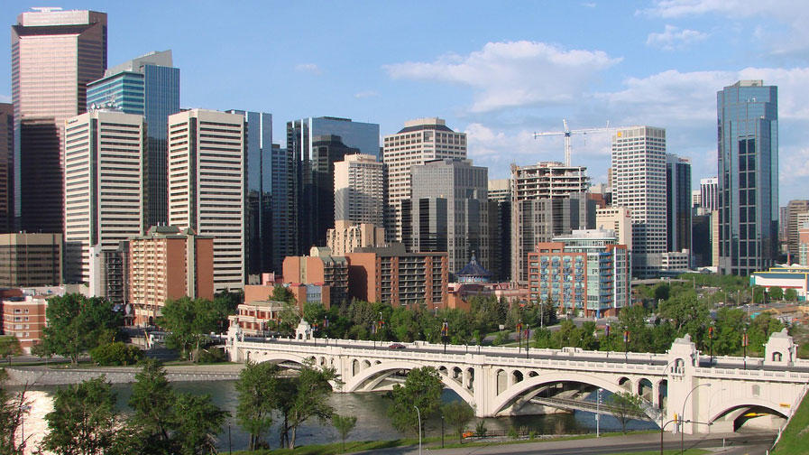Image of downtown Calgary